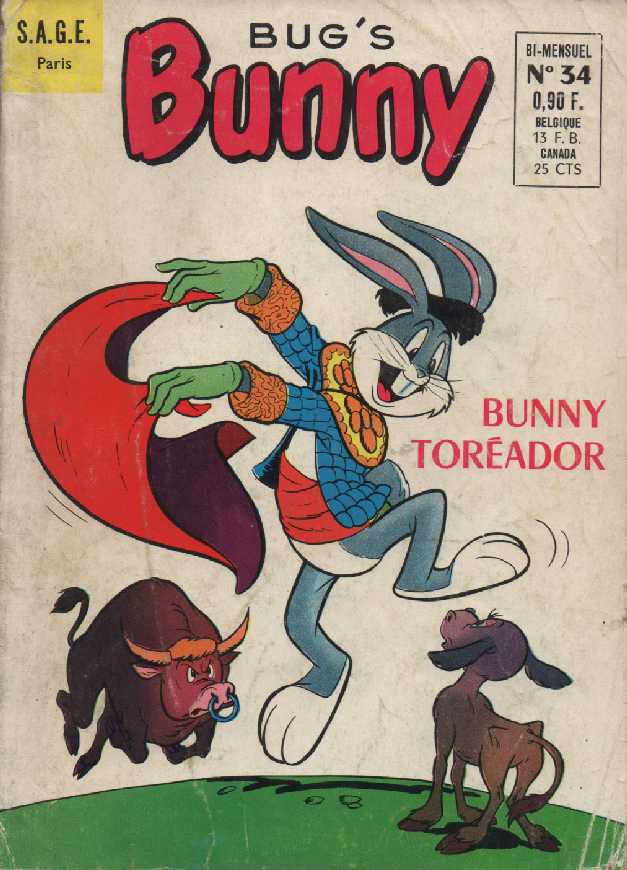 Une Couverture de la Série Bugs Bunny 2